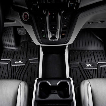 3W Honda Odyssey 2018-2025 Custom Floor Mats / Trunk Mat TPE Material & All-Weather Protection