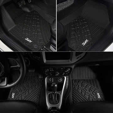 Rubbermatten element Maatwerk vloermatten JEEP Wrangler 4 deurs 2007-2018 4 stuks Rubbermatten element Maatwerk vloermatten JEEP Wrangler 4 deurs 2007-2018 4 stuks