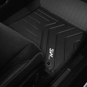 Aazon.co: AXPRO Floor Liner Copatible With Chevrolet Silverado 1500