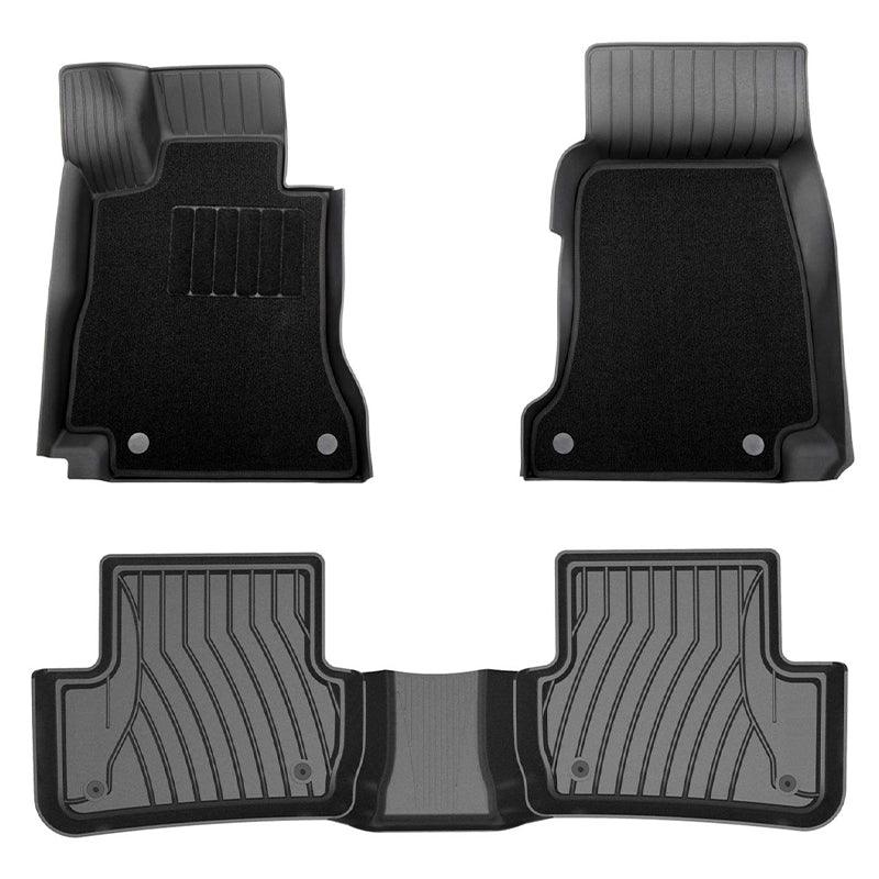 3W Mercedes-Benz CLA 2020-2024 Custom Floor Mats TPE Material & All-Weather Protection Vehicles & Parts 3Wliners   