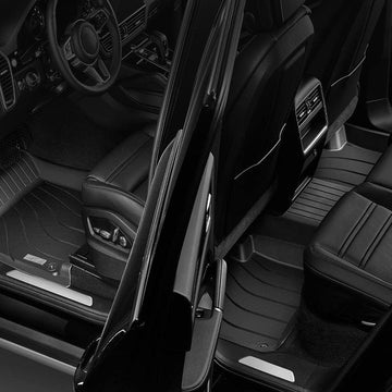 3W Porsche Cayenne 2019-2025 Custom Floor Mats Thorex™ All-Weather Protection