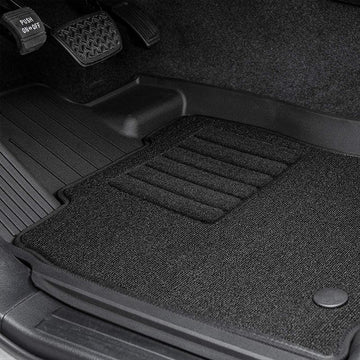 3W Toyota Tundra 2014-2021 (Only for CrewMax Cab) Custom Floor Mats Thorex™ All-Weather Protection