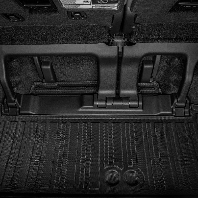 3W Toyota Sienna 7 Seat 2021-2024 Custom Floor Mats / Trunk Mat TPE Ma