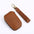 3W Toyota Sienna 4th Key Fob Cover Case 360 Degree Protection Genuine Leather with Keychain Vehicles & Parts 3Wliners Sienna KC 5 Buttons Brown 