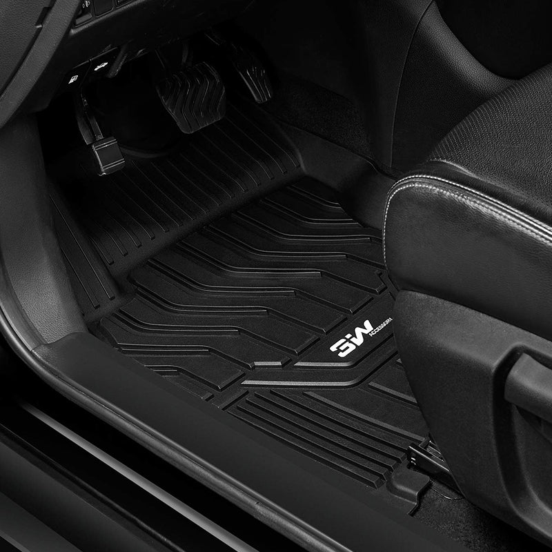 3W Nissan Altima 2019-2024 Custom Floor Mats TPE Material & All-Weather Protection Vehicles & Parts 3Wliners   
